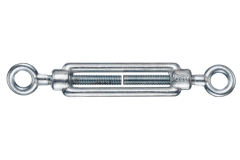 Nap�nacia matica oko+oko M12 DIN1480 ZN