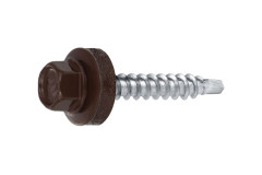 Stre�n� skrutka FARMER 4,8�55mm RAL8017 hned�