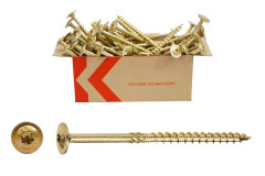 Kon�truk�n� skrutka 6�100/50 TX30 ZN s tanierovou hlavou 50ks