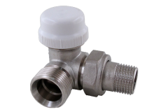 Radi�torov� ventil rohov�/k�tov� �av� termostatick� s regul�ciou 418L