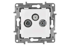 Z�suvka TV/R/SAT hviezda 1,5dB biela NILO� LEGRAND