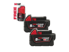 MILWAUKEE M18� 2x 5,0Ah akumul�tor M18B52