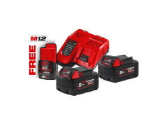 MILWAUKEE M18� sada akumul�torov a nab�ja�ky M18NRG-502