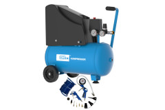 Kompresor 1500W 8bar 24L + 13dielna sada G�DE