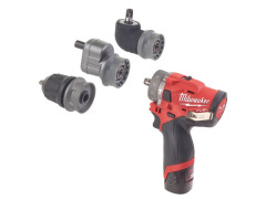 MILWAUKEE M12 FUEL� kompaktn� pr�klepov� v�ta�ka s r�chlovymenite�n�m sk�u�ovadlom M12FPDXKIT-202X