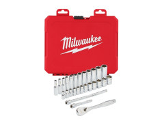 MILWAUKEE Sada ra�ne 1/4" a metrick�ch n�str�n�ch k���ov (28ks)
