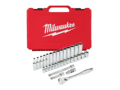 MILWAUKEE Sada ra�ne 3/8" a metrick�ch n�str�n�ch k���ov (32ks)