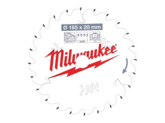 MILWAUKEE P�lov� kot�� drevo 165X20X2.2X24ATB
