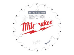 MILWAUKEE P�lov� kot�� drevo 165X15.87X1.6X24ATB