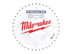 MILWAUKEE P�lov� kot�� drevo 165X15.87X1.6X40ATB
