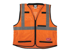 MILWAUKEE Pr�miov� Vysokovidite�n� reflexn� vesta oran�ov� S/M