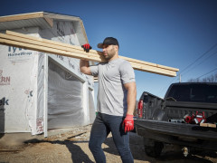 MILWAUKEE Workskin pracovn� tri�ko s kr�tkym ruk�vom �ed� ve�. XXL