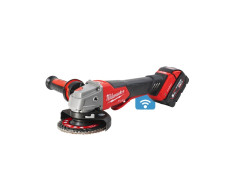 MILWAUKEE M18 FUEL� ONE-KEY� 125mm uhlov� br�ska s brzdou a lopatkov�m vyp�na�om M18ONEFSAG125XPDB-502X