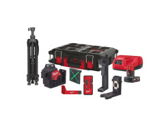 MILWAUKEE M12� Zelen� Laser s 3 rovinami a uhlom 360� M123PLKIT-401P