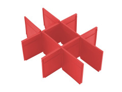 MILWAUKEE Prep�ky na rozdelenie pol�c v PACKOUT� 2-z�suvky