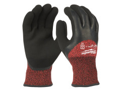 MILWAUKEE Zimn� rukavice odoln� proti prerezaniu C, ve�kos� - S/7 - 12ks