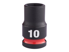 MILWAUKEE Priemyseln� hlavice Shockwave r�zov� 3/8" HEX 10mm