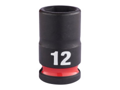 MILWAUKEE Priemyseln� hlavice Shockwave r�zov� 3/8" HEX 12mm