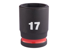MILWAUKEE Priemyseln� hlavice Shockwave r�zov� 3/8" HEX 17mm