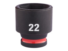 MILWAUKEE Priemyseln� hlavice Shockwave r�zov� 3/8" HEX 22mm