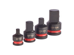 MILWAUKEE Adapt�ry 1/2" HEX adapt�r set - 4ks