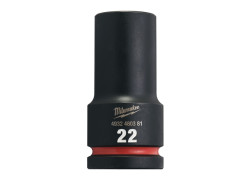MILWAUKEE Priemyseln� hlavice Shockwave r�zov� 3/4" HEX 22mm dlh�