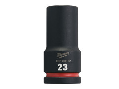 MILWAUKEE Priemyseln� hlavice Shockwave r�zov� 3/4" HEX 23mm dlh�