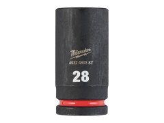 MILWAUKEE Priemyseln� hlavice Shockwave r�zov� 3/4" HEX 28mm dlh�