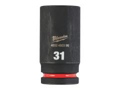 MILWAUKEE Priemyseln� hlavice Shockwave r�zov� 3/4" HEX 31mm dlh�