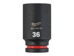 MILWAUKEE Priemyseln� hlavice Shockwave r�zov� 3/4" HEX 36mm dlh�