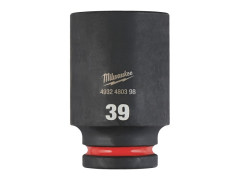 MILWAUKEE Priemyseln� hlavice Shockwave r�zov� 3/4" HEX 39mm dlh�