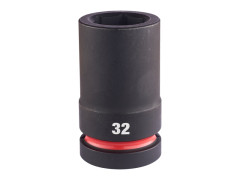 MILWAUKEE Priemyseln� hlavica Shockwave r�zov� 1" HEX 32mm dlh�