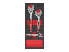 MILWAUKEE Penov� vlo�ka s nastavite�n�mi k���mi - 3ks