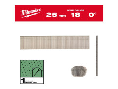 MILWAUKEE Klince 18G 25mm RC G SC1 - 5000ks