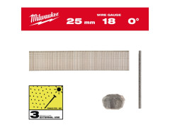 MILWAUKEE Klince nerez 18G 25mm RC G SC3 - 5000ks