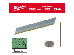 MILWAUKEE Klince 15G 34 38mm G SC1 - 2500ks