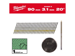 MILWAUKEE Klince 20 gu�. hlava 90mm RS B SC1 - 1750ks