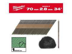 MILWAUKEE Klince 34 D hlava 70mm RS B SC1 - 2200ks