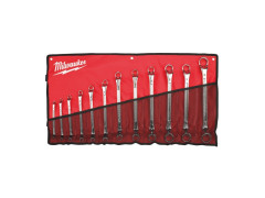 MILWAUKEE Sada vyhnut�ch obojstrann�ch o�kov�ch k���ov 75� 12ks