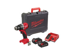 MILWAUKEE M18 Kompaktn� bezuhl�kov� pr�klepov� v�ta�ka, s 2xM18B2, M12-18C & balen� v BMC, verzia E� M18 BLPDRC-202C EU