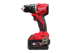 MILWAUKEE M18 Kompaktn� bezuhl�kov� v�tac� skrutkova�, s 2xM18B4, M12-18C & pack in BMC EU Kit version M18 BLDDRC-402C EU