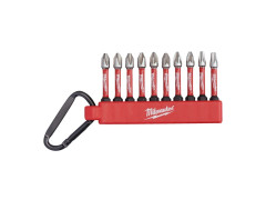 MILWAUKEE Sada bitov r�zov�ch SHOCKWAVE + karabina 2 - 10ks