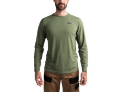 MILWAUKEE Hybrid tri�ko dlh� ruk�v - S - zelen�