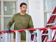 MILWAUKEE Pracovn� tri�ko dlh� ruk�v - XL - zelen�