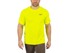 MILWAUKEE Funk�n� tri�ko kr�tky ruk�v - L - �ierne