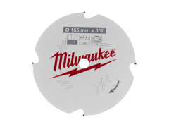 MILWAUKEE P�lov� kot�� pre kot��ov� p�ly 165x5/8x1,8X4D s diamantov�mi zubami