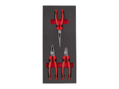 MILWAUKEE Penov� vlo�ka pre kombinovan� klie�te 180mm,bo�n� �tipacie klie�tie 160mm a klie�te na jemn� mechaniku 205mm