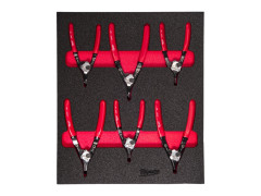 MILWAUKEE Sada v penovej vlo�ke 6ks kle�t� na poistn� kr��ky