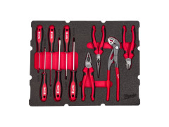 MILWAUKEE Sada PACKOUT klie�te,skrutkova�e v penovej vlo�ke do �ufl�ka 10ks