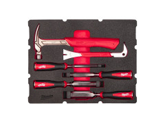 MILWAUKEE Sada PACKOUT pre pr�cu s drevom v penovej vlo�ke 6ks